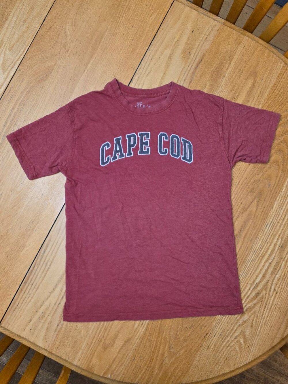 Cuffy's Big Kids Red Cape Cod T-Shirt Size XL